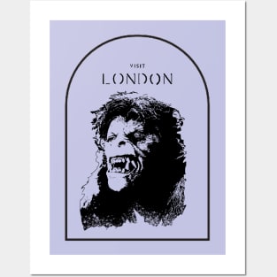 American werewolf in London tribute Posters and Art